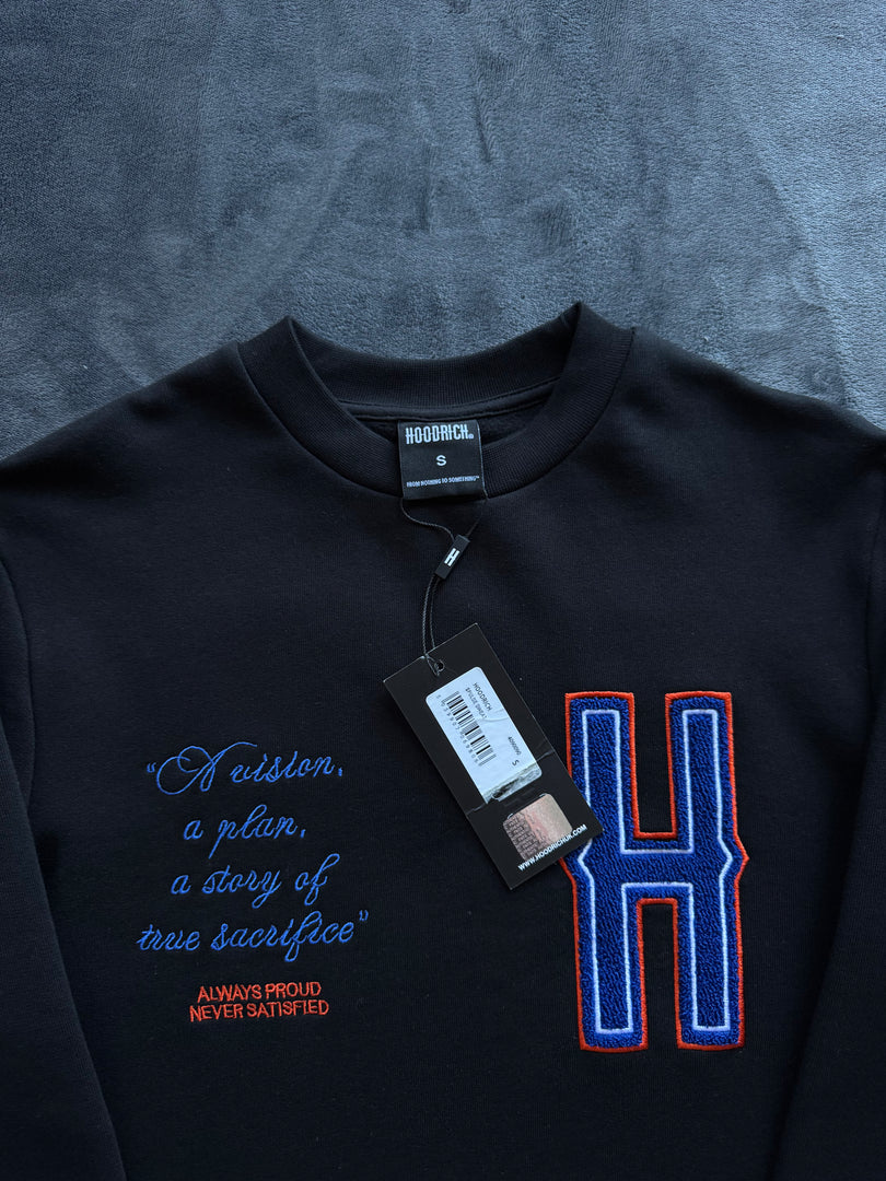 (S) Hoodrich Chenille Crewneck Sweatshirt (Ново)