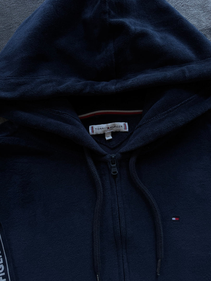 (ДАМСКО)(XS) Tommy Hilfiger Zip Up Hoodie (плюшено горнище)