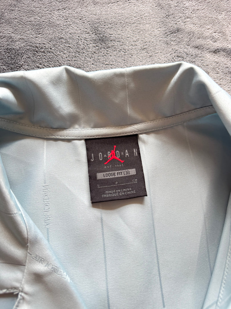 (S) Air Jordan мъжка сатенена риза