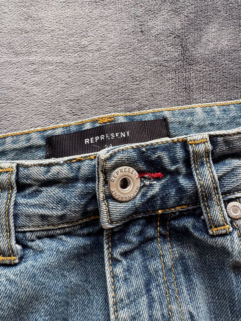(XS) Represent мъжки Slim Fit дънки
