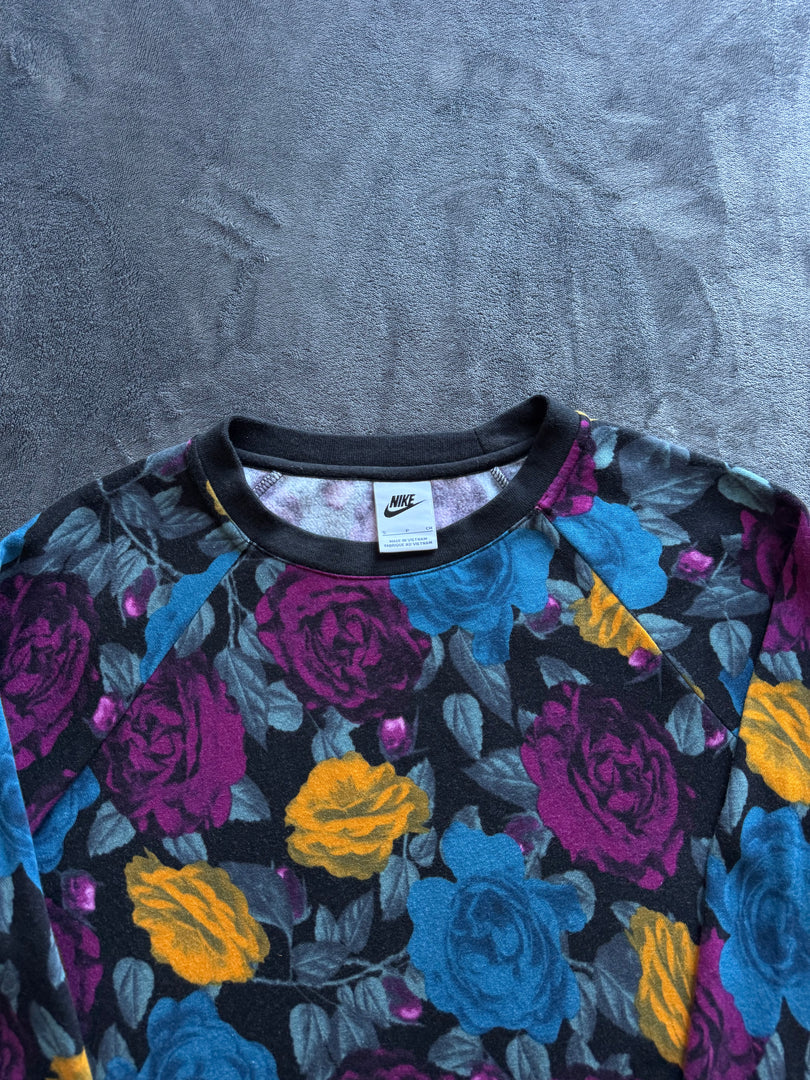(ДАМСКО) (S) Nike Floral Crewneck Sweatshirt
