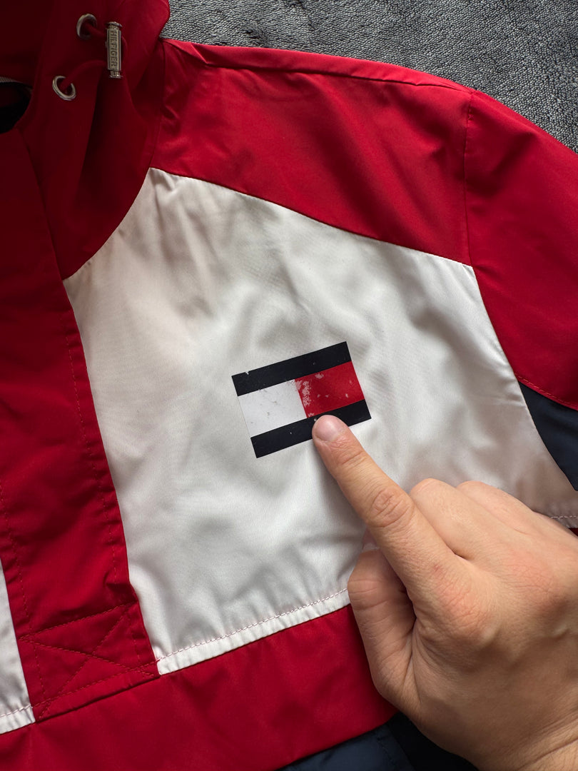 (XXS) Tommy Hilfiger ветровка (логото)