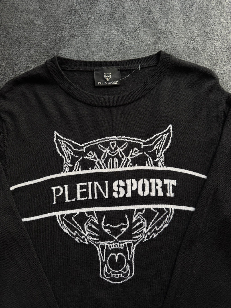 (L) Plein Sport Merino Wool Sweater