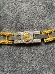 (ДАМСКО) Vera Pelle дамски колан от естествена кожа (75см) Made in Italy