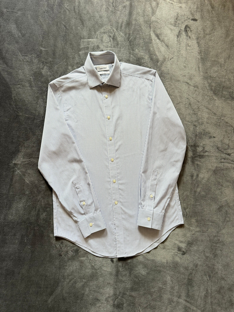 (M) Calvin Klein Non Iron Slim Fit Shirt