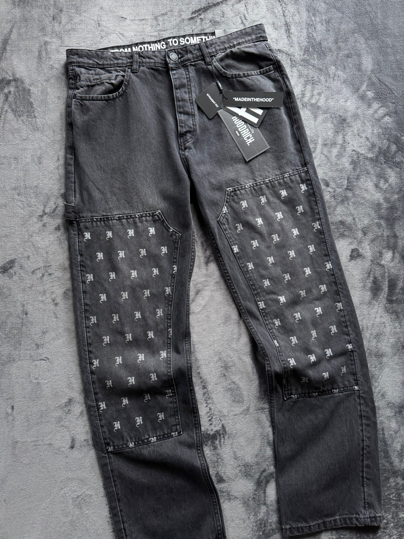 (M) Hoodrich OG Spam Logo Jeans (Ново)