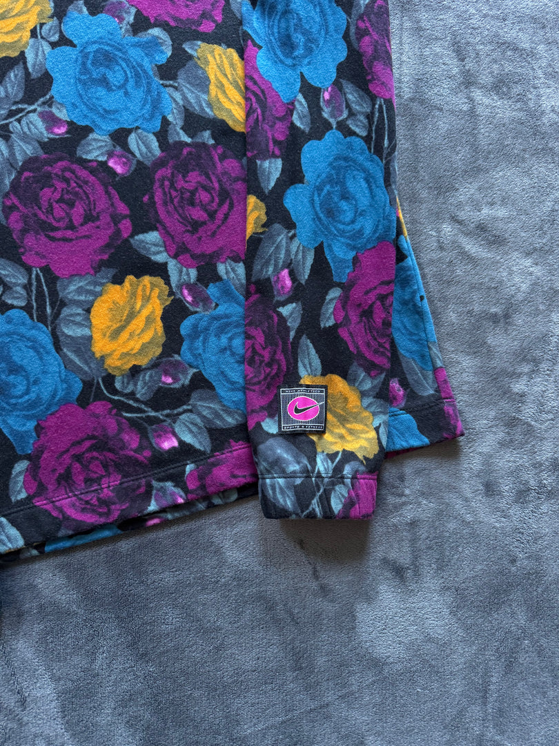 (ДАМСКО) (S) Nike Floral Crewneck Sweatshirt