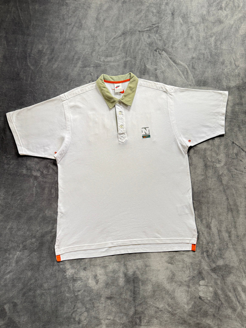 (VINTAGE) (L) Nike 90s Oversie Polo Shirt