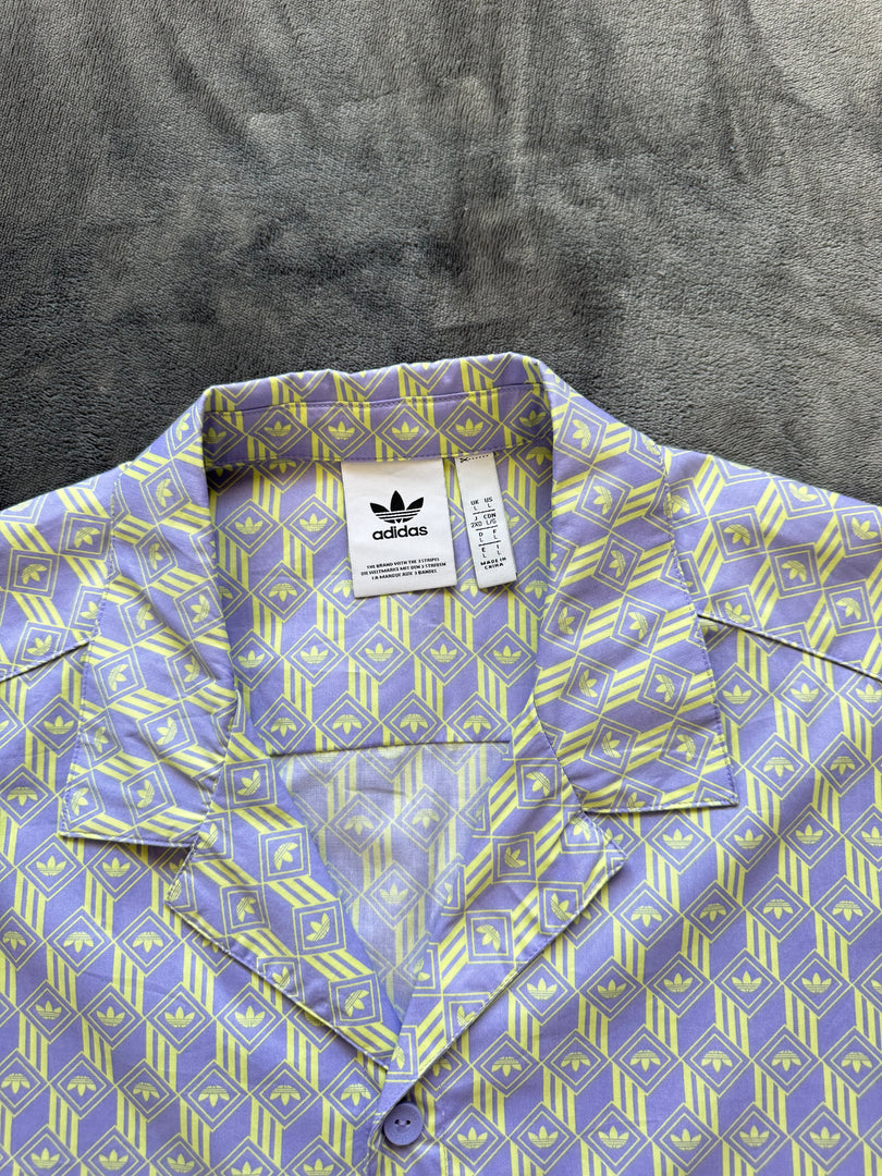 (L) Adidas Originals Spam Logo Shirt