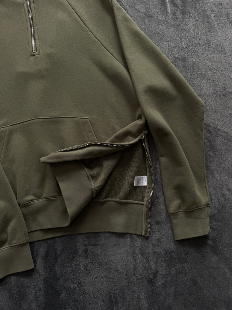 (S) Fear of God (FOG) Oversize Half Zip Hoodie