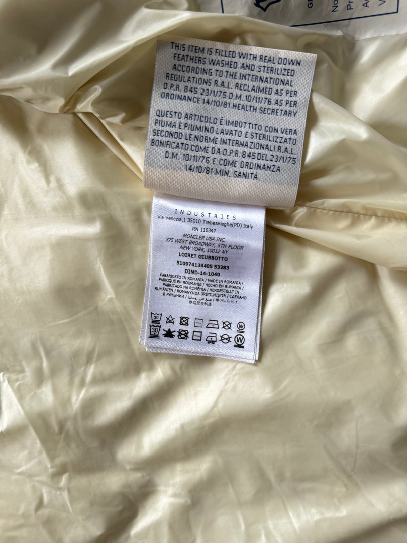 (S) Authentic Moncler Loiret Guibbotto мъжко тънко яке с пълнеж от гъши пух