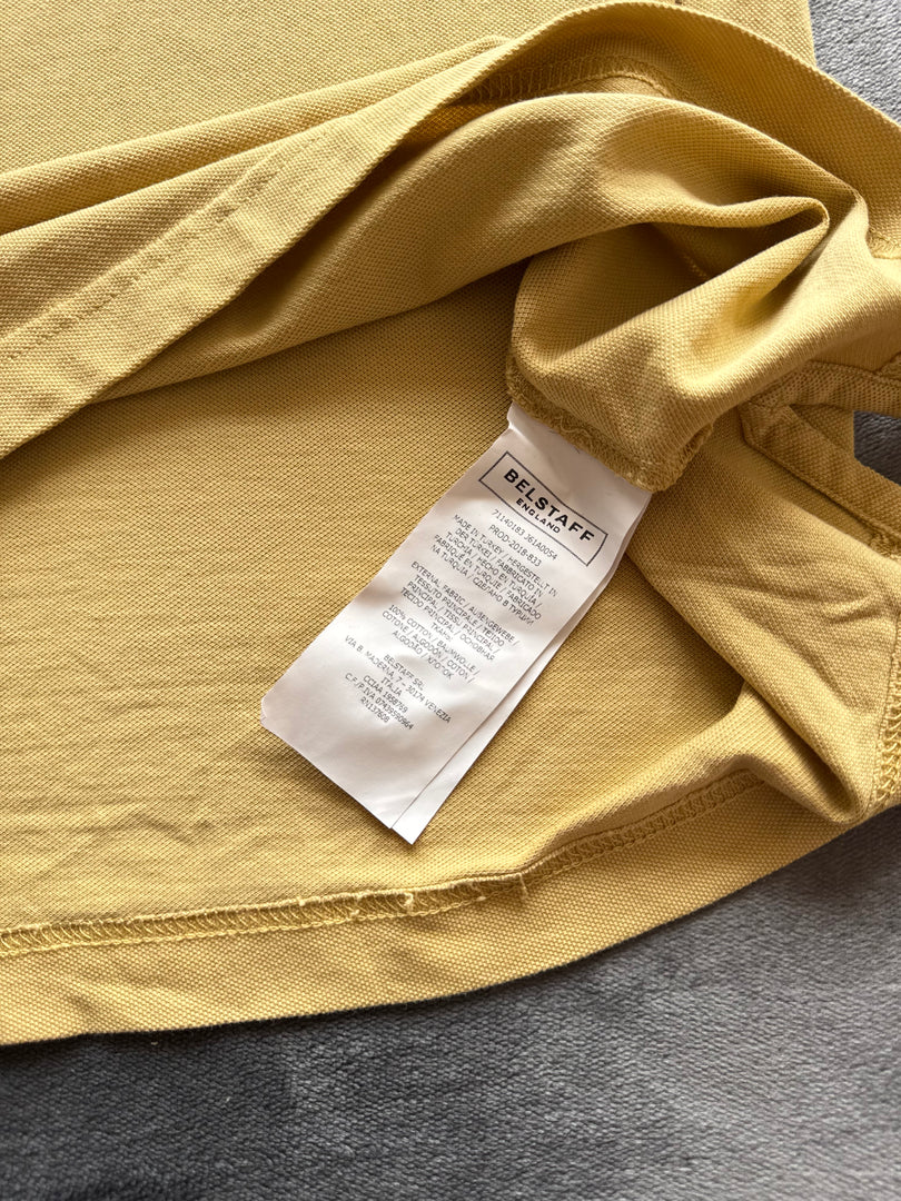 (M) Belstaff мъжка поло тениска (изрязан етикет)