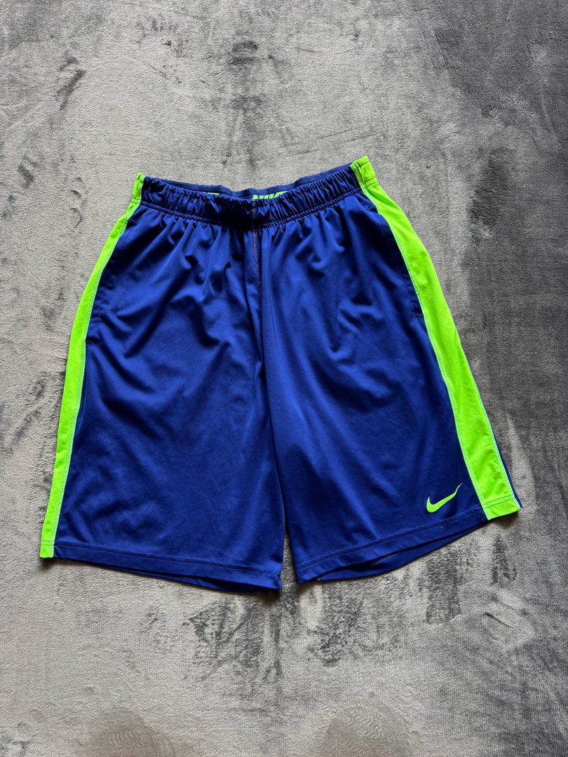 (ЗАБЕЛЕЖКА) (M) Nike Dri Fit мъжки шорти (ЛИПСВАТ ВРЪЗКИ)