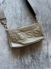 (ДАМСКО) Hugo Boss дамска чанта (протрито)
