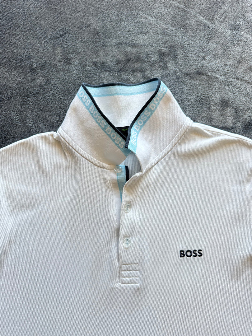 (M) Hugo Boss Slim Fit мъжка поло тениска