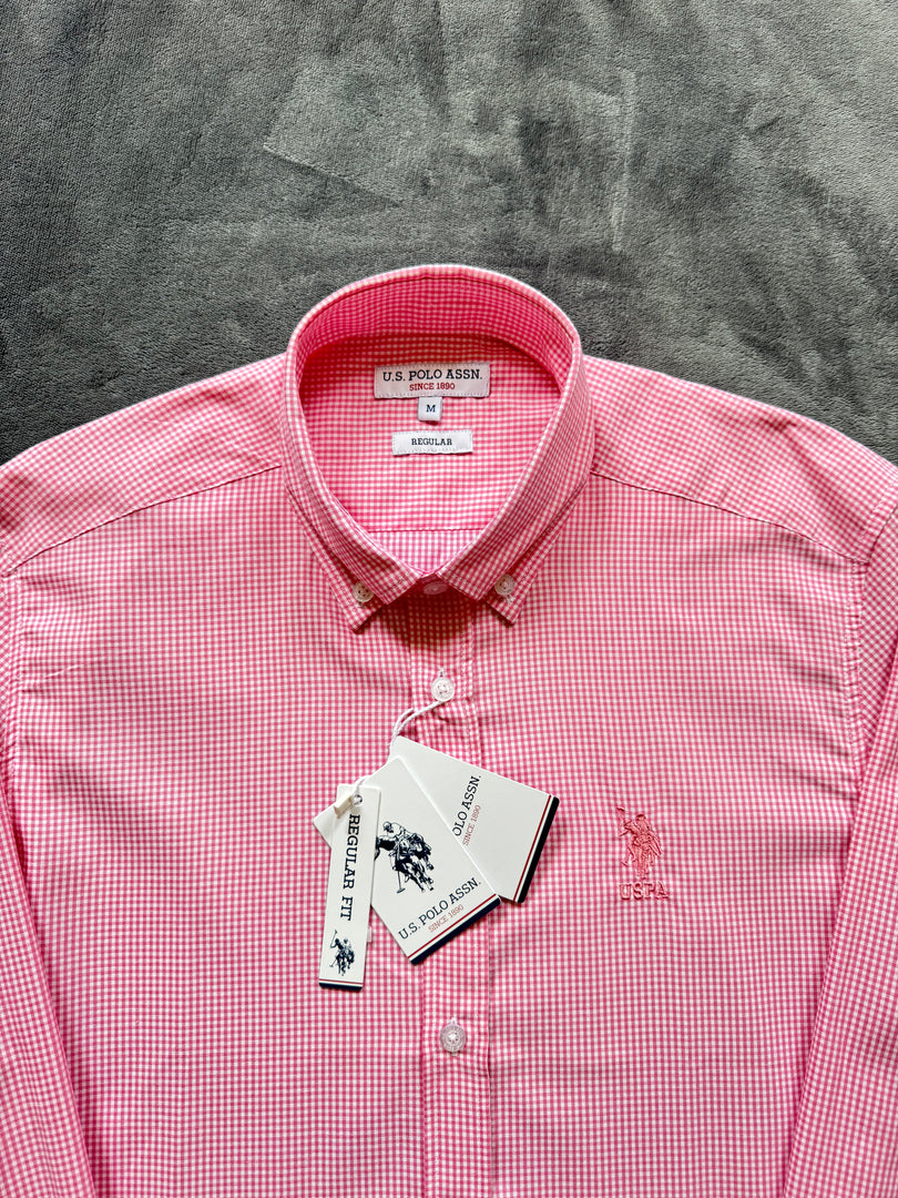 (M) U.S Polo Assn. USPA Regular Fit Shirt