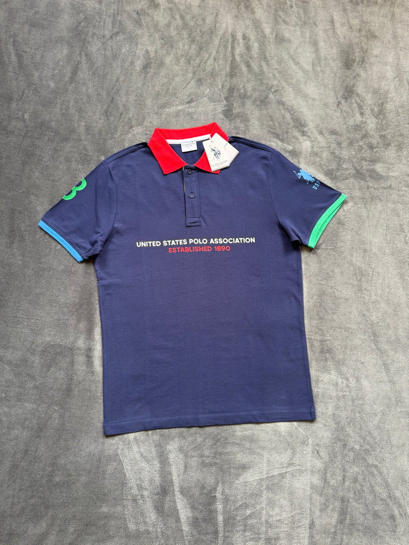 (L) U.S Polo Assn. USPA Polo Shirt