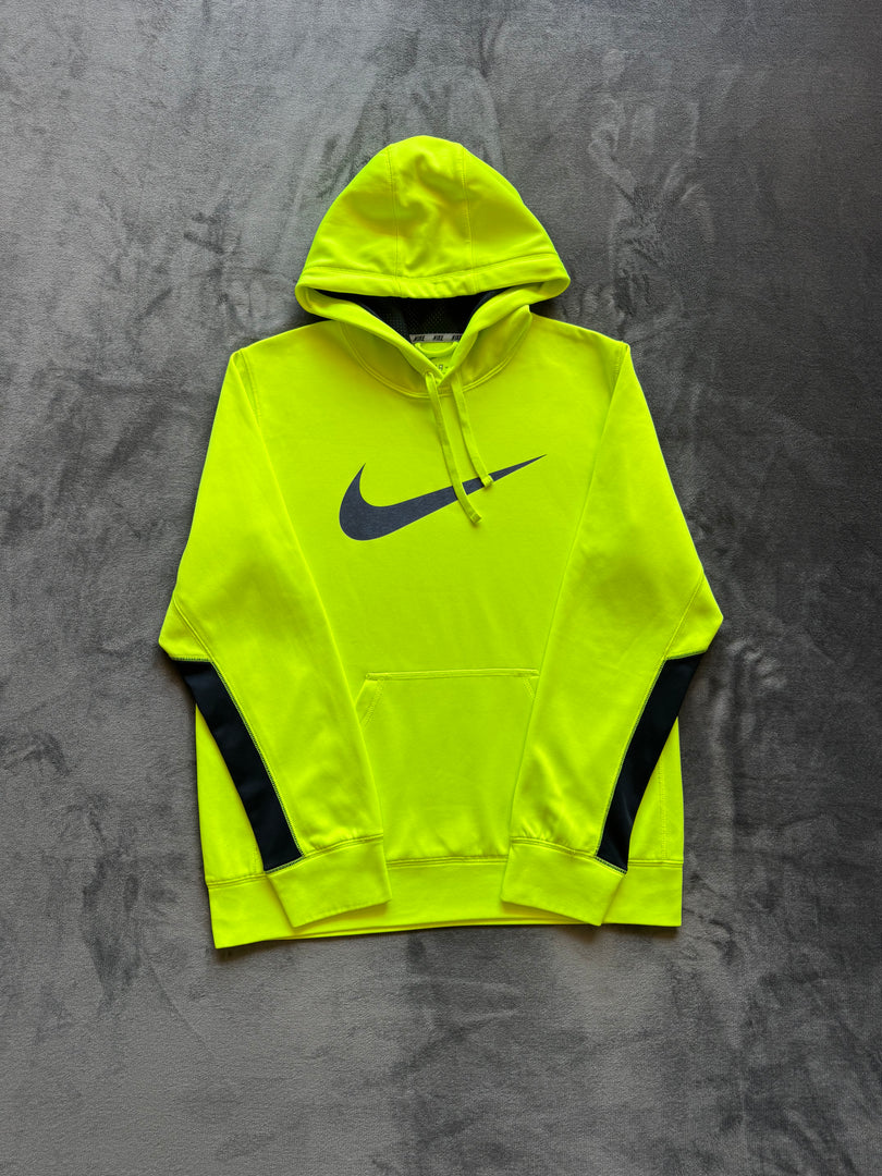 (ЗАБЕЛЕЖКА) (S) Nike Therma Fit мъжки суичър (обелен малък надпис)