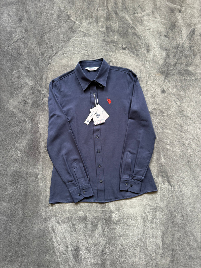 (ДАМСКО) (S) U.S Polo Assn. USPA Slim Fit Shirt