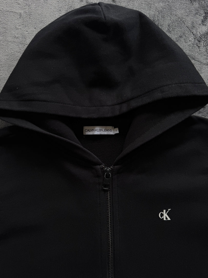 (ДАМСКО)(XS) Calvin Klein Zip Up Hoodie