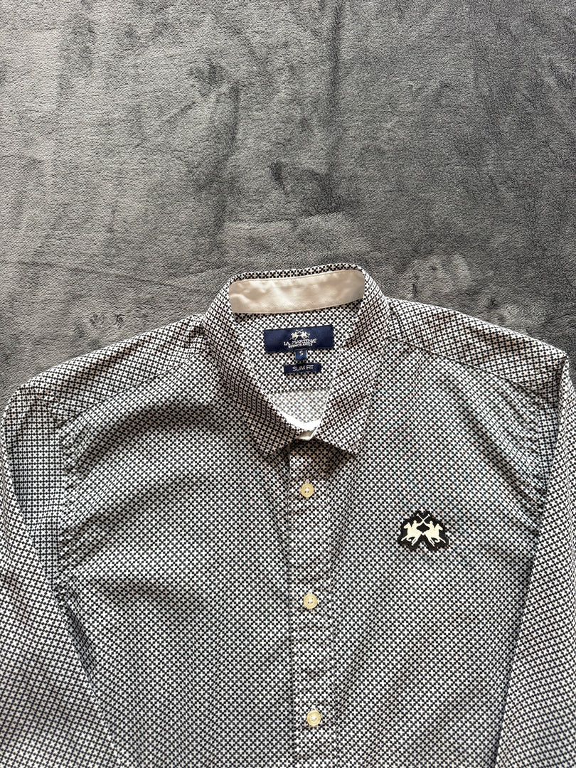 (S) La Martina Slim Fit мъжка риза