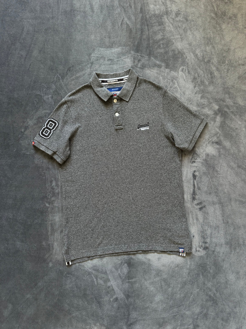 (L) Superdry Premium Japan Polo Shirt