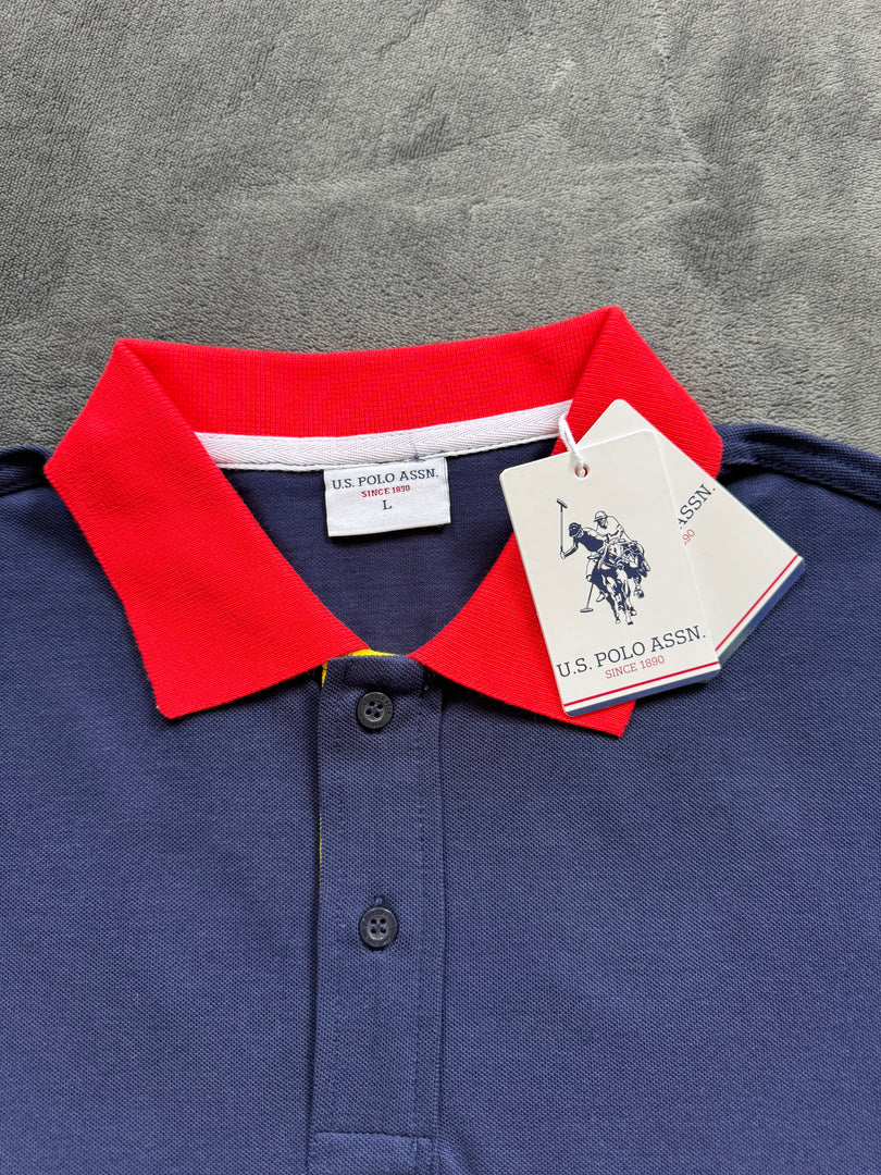 (L) U.S Polo Assn. USPA Polo Shirt