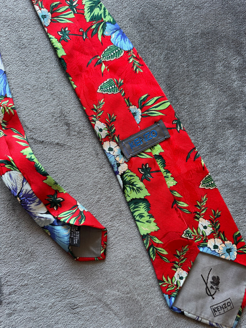 Kenzo Paris копринена вратовръзка