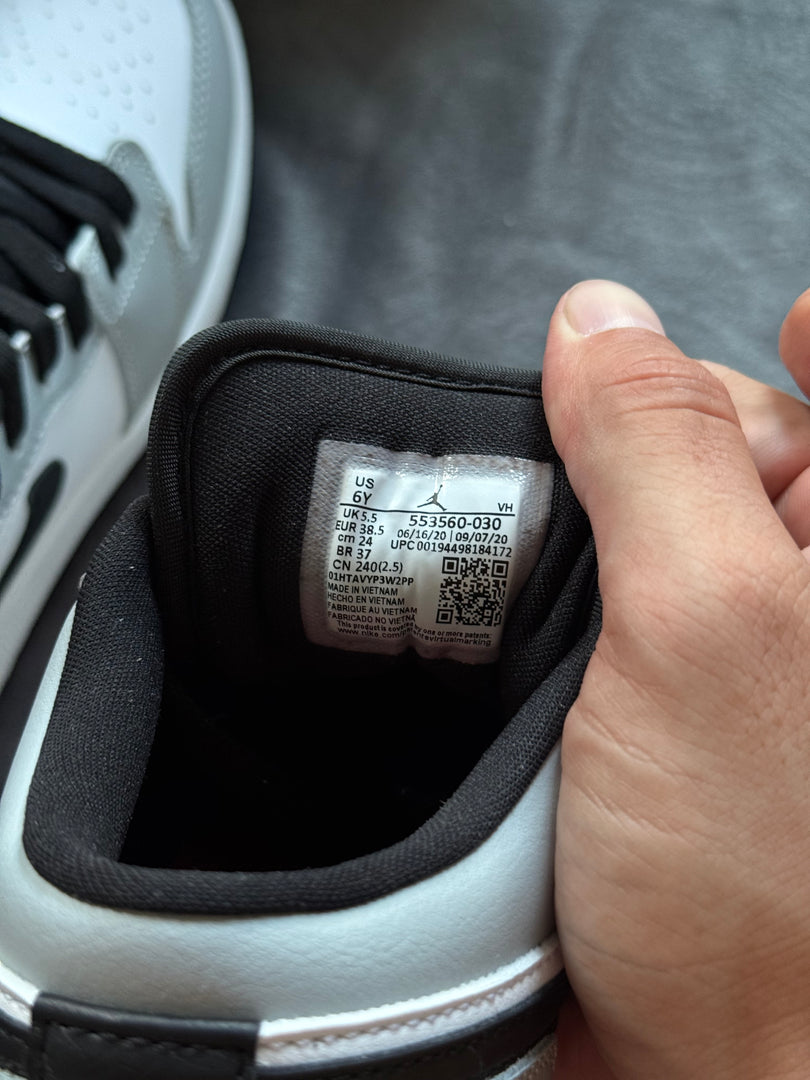 (36-38.5) Nike Air Jordan 1 Low Smoke Grey (GS) обувки