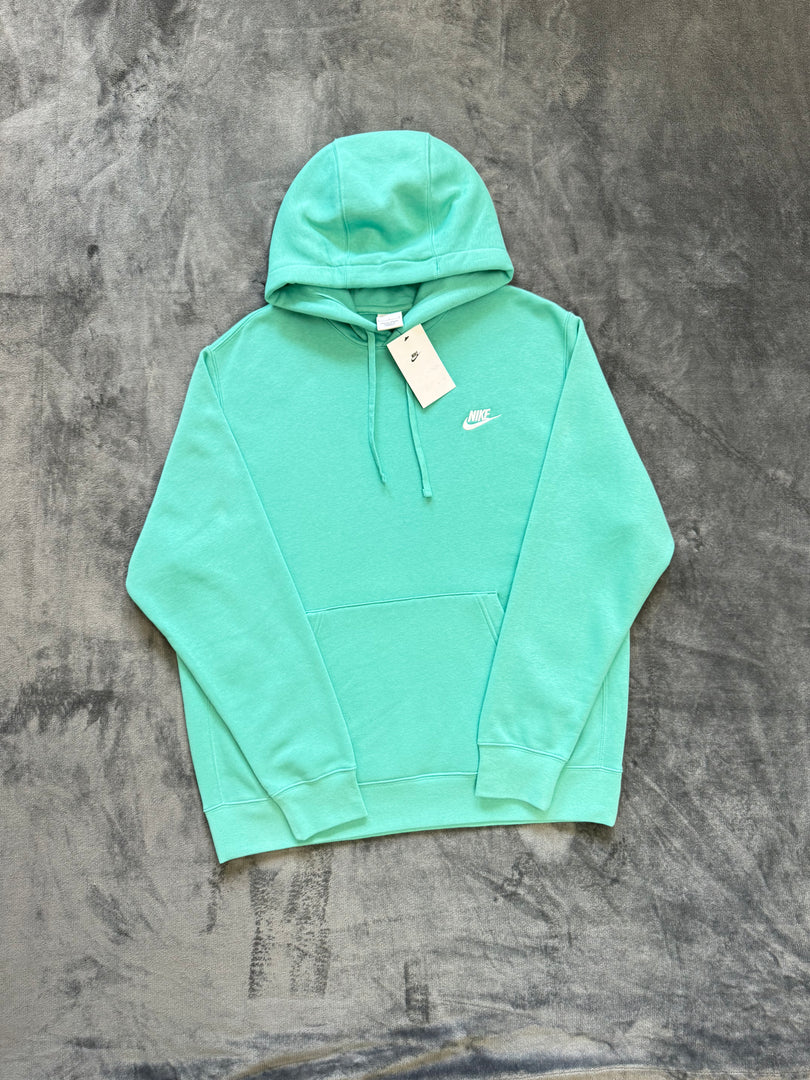 (L) Nike Club Fleece Mint Hoodie