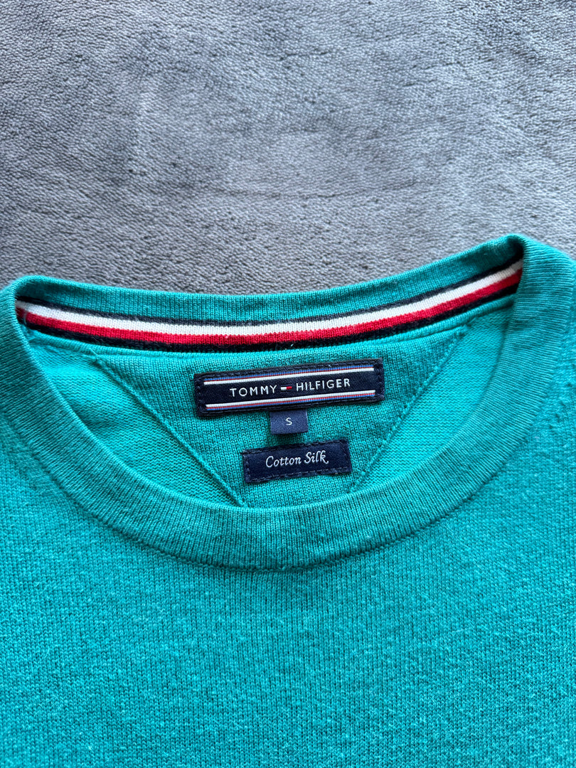 (S) Tommy Hilfiger Cotton Silk Sweater