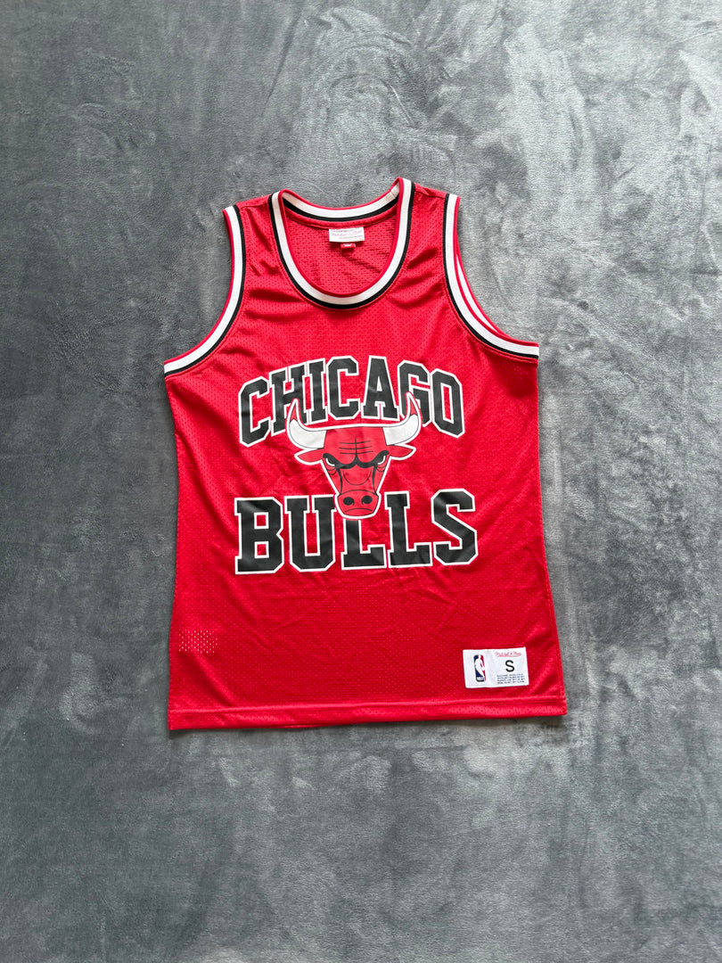 (S) Mitchell & Ness x NBA Chicago Bulls мъжки баскетболен потник