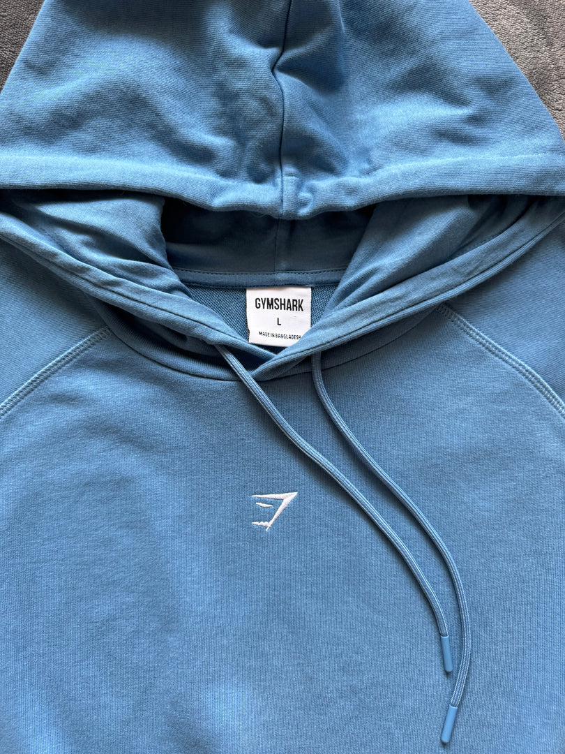 (ДАМСКО) (L) GymShark Cropped Hoodie