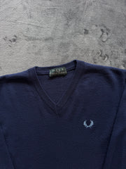(ДАМСКО) (S) Fred Perry вълнен пуловер (няма забележки)