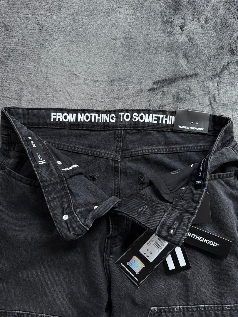 (M) Hoodrich OG Spam Logo Jeans (Ново)