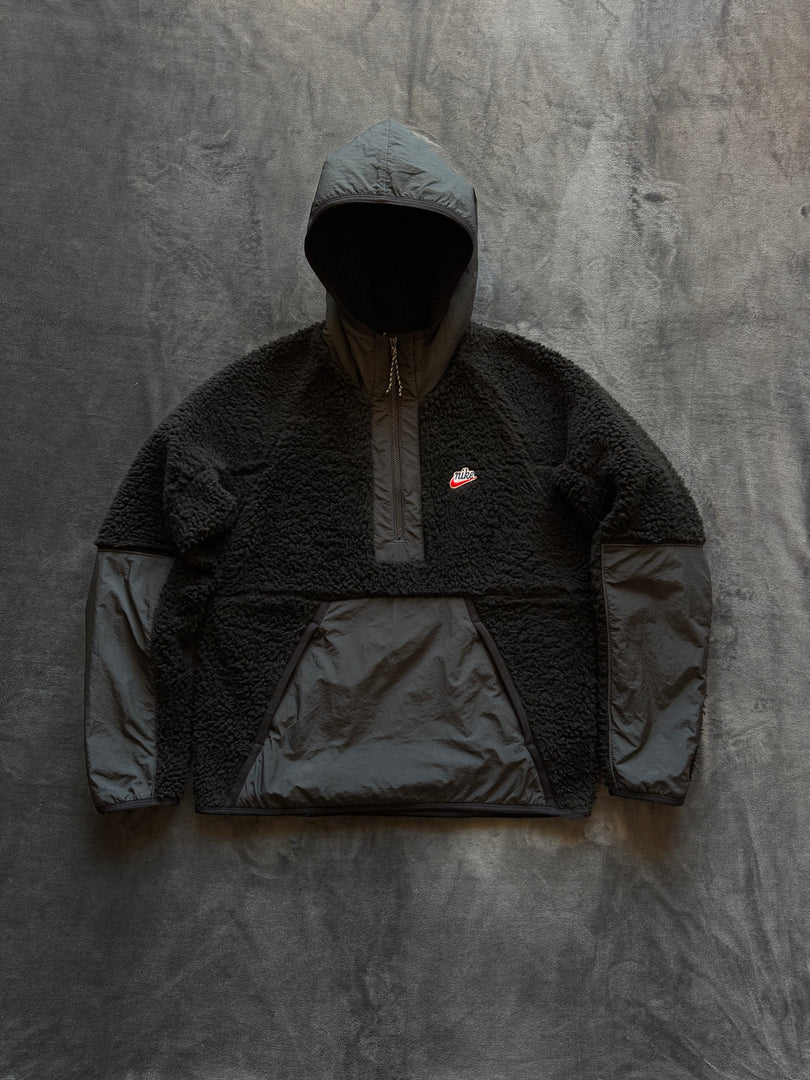 (S) Nike Heritage мъжко поларено яке (забележка дупчица)
