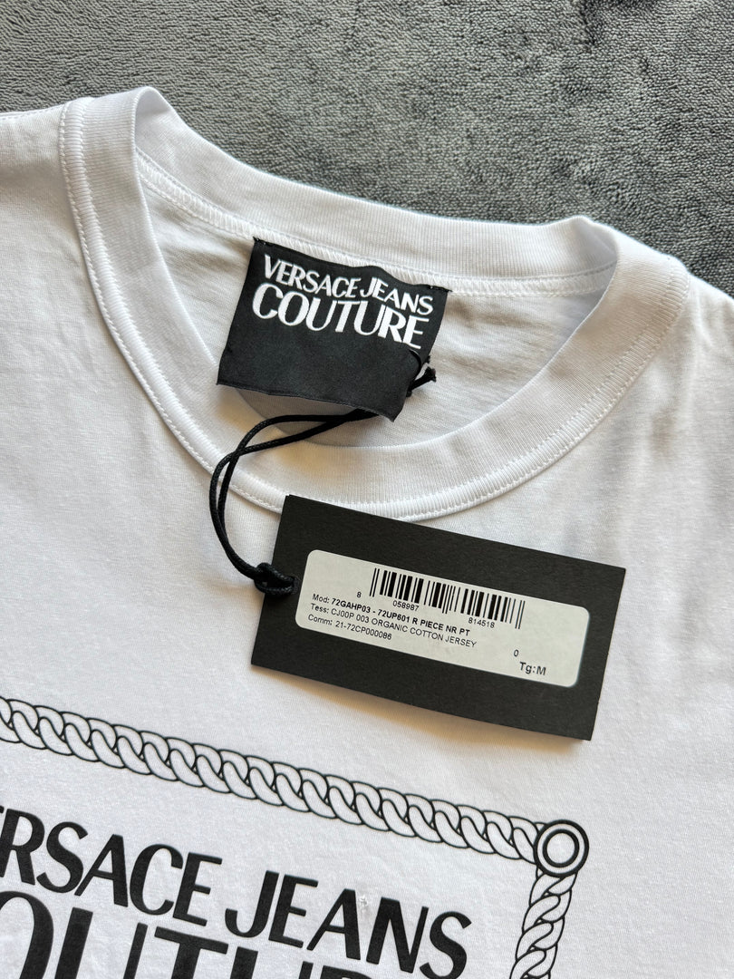 (НОВО) (M) Versace Jeans Couture мъжка тениска (ЗАБЕЛЕЖКА НА 3ТА СНИМКА)