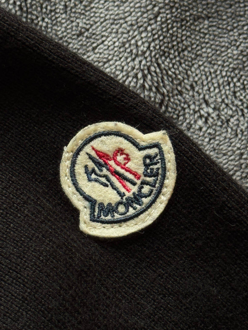 (S) Moncler Cobalt Guibotto мъжко автентично хибридно яке от вълна и пълнеж от гъши пух (размер 3 по етикет) (ново липсва етикет)