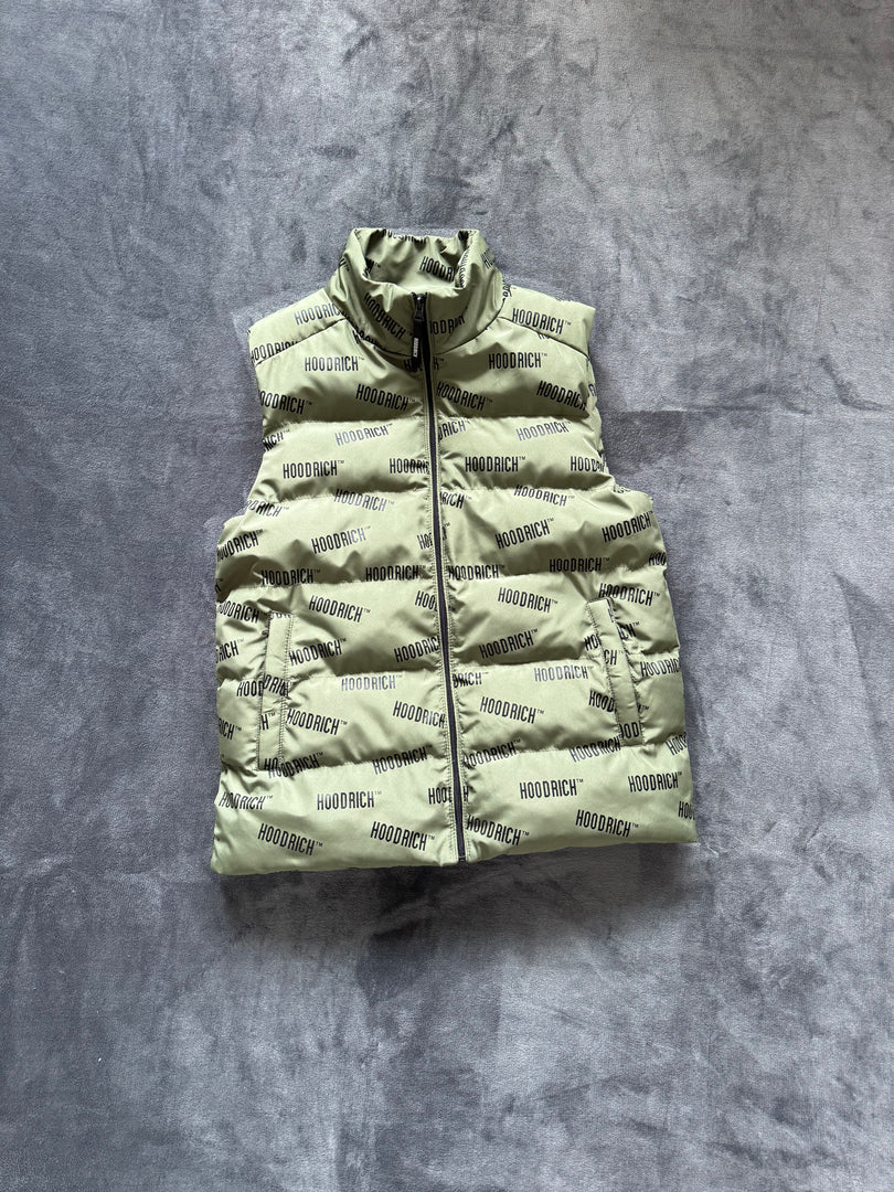 (M) Hoodrich Spam Logo Puffer Vest