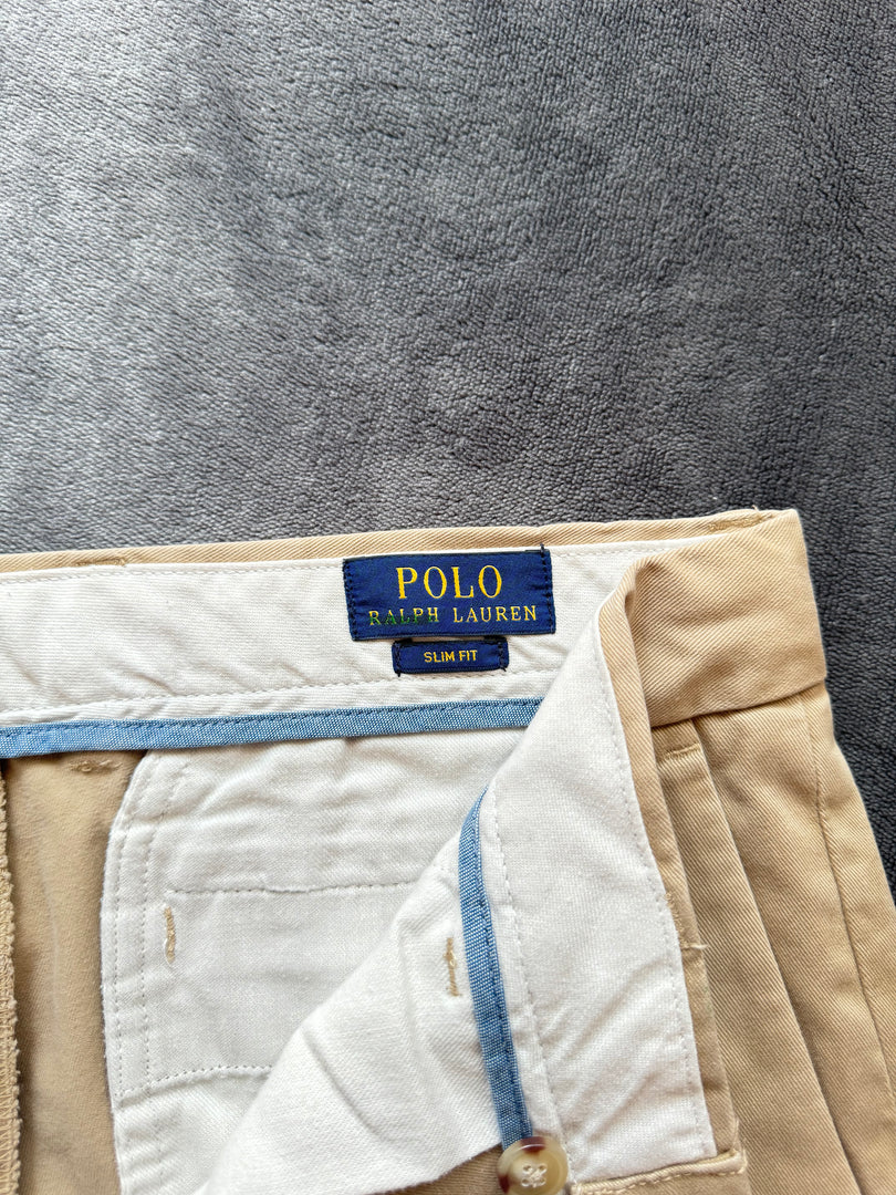 (M) (W32/L32) Ralph Lauren Spam Logo Polo Chino Trousers