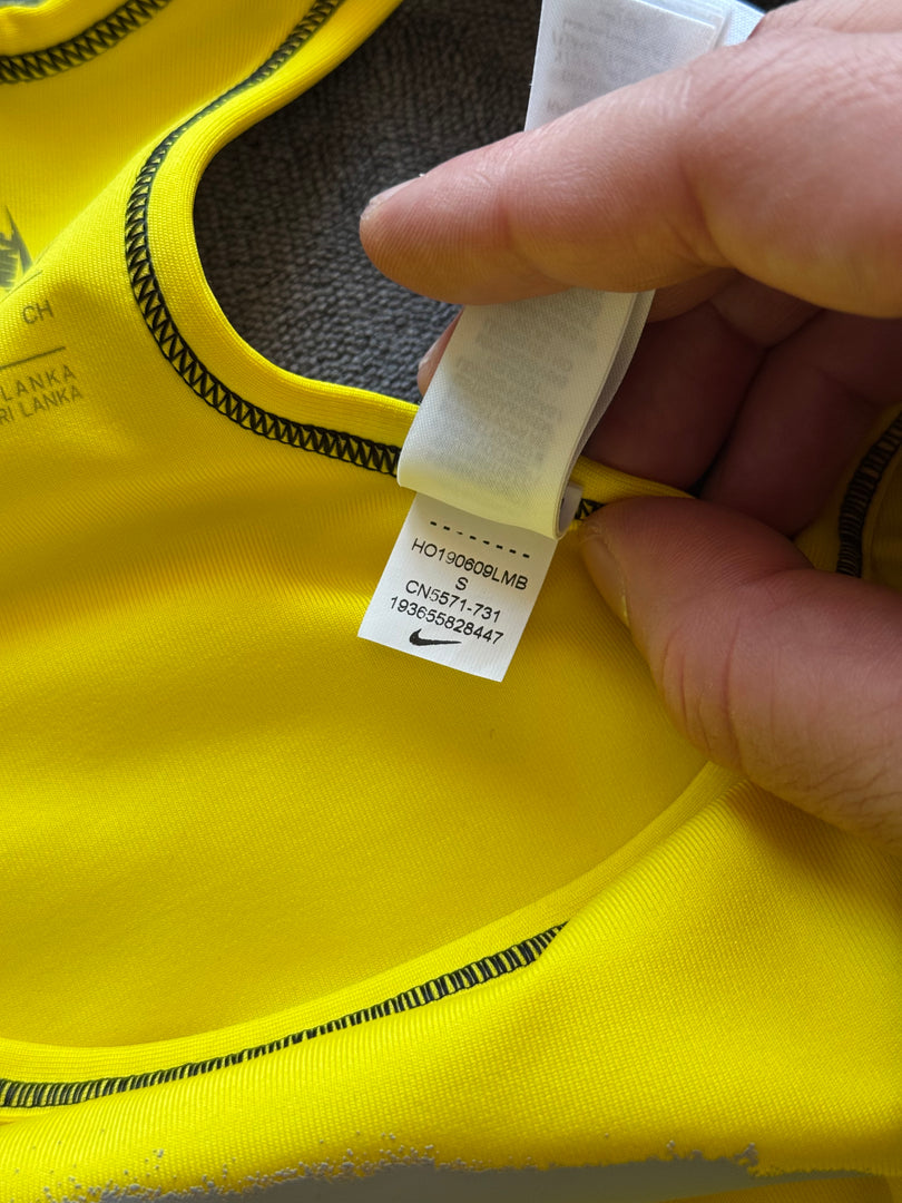 (ДАМСКО) (S) Nike x Off White дамско бюстие (Ново липсва етикет)