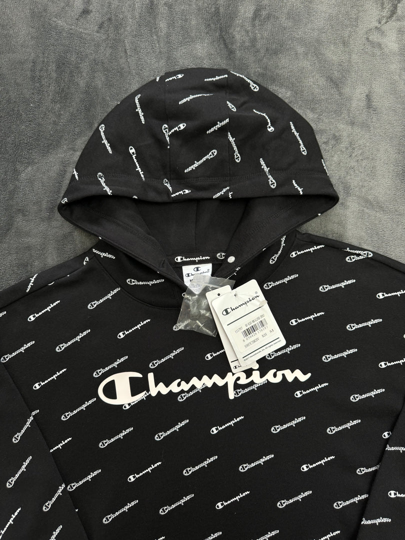 (ДАМСКО) (M) Champion Spam Logo Hoodie