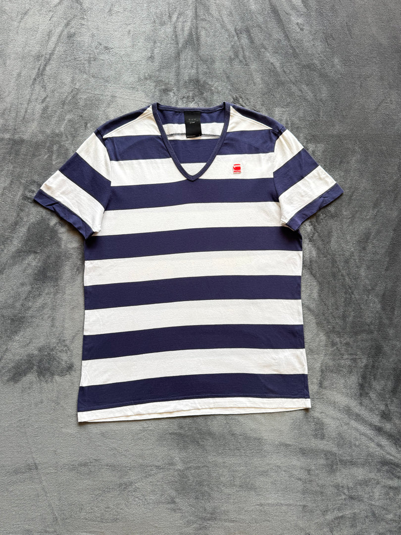 (L) G-Star RAW мъжка тениска тениска (ЛЕКО ИЗБЕЛЯВАНЕ)