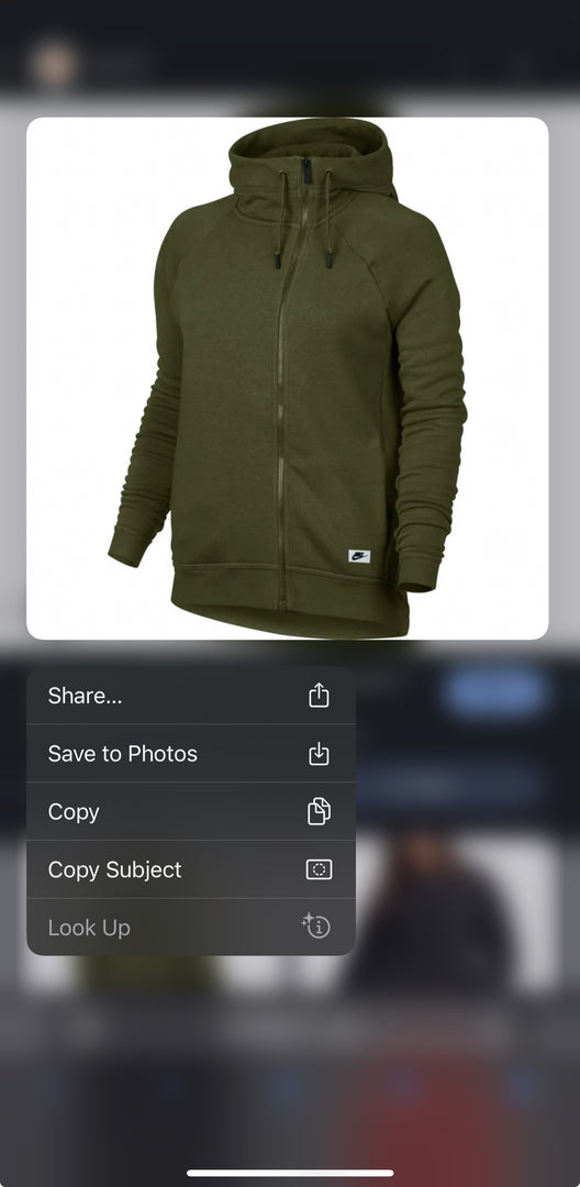 (ДАМСКО) (S) Nike дамско горнище